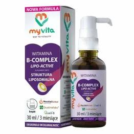 Witamina B-Complex Lipo-Active Krople 30 ml - MyVita