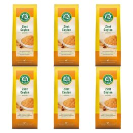 Zestaw 6 x Cynamon Cejloński Mielony Bio 50 g Lebensbaum