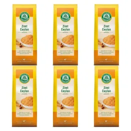 Zestaw 6 x Cynamon Cejloński Mielony Bio 50 g Lebensbaum