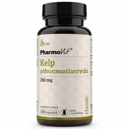 Kelp Północnoatlantycki 120 Kapsułek - Pharmovit