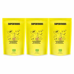 3 x Maca Duże Opakowanie Korzeń w Proszku Bio 750 g - Bio Planet