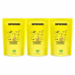 3 x Maca Duże Opakowanie Korzeń w Proszku Bio 750 g - Bio Planet