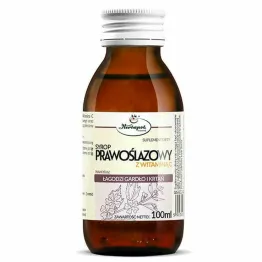 Syrop PRAWOŚLAZOWY z WITAMINĄ C 100 ml - Herbapol Kraków