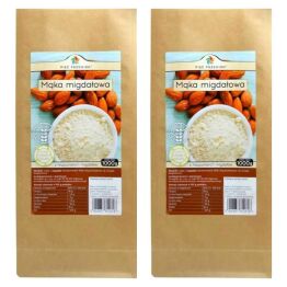 2 x Mąka Migdałowa Bezglutenowa 1 kg - Pięć Przemian