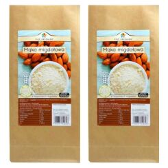 2 x Mąka Migdałowa Bezglutenowa 1 kg - Pięć Przemian