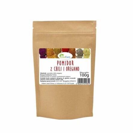 Pomidor z Chili i Oregano 100 g - Vitafarm