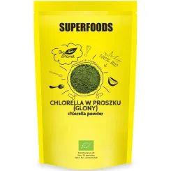 Chlorella w Proszku (Glony) Bio 200 g - Bio Planet
