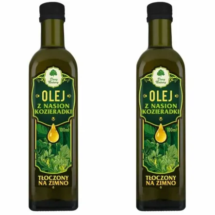 Zestaw 2 x Olej z Nasion Kozieradki Tłoczony na Zimno 100 ml - Dary Natury
