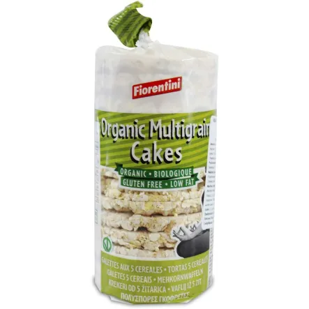 Wafle Wielozbożowe Bezglutenowe Bio 100 g Fiorentini