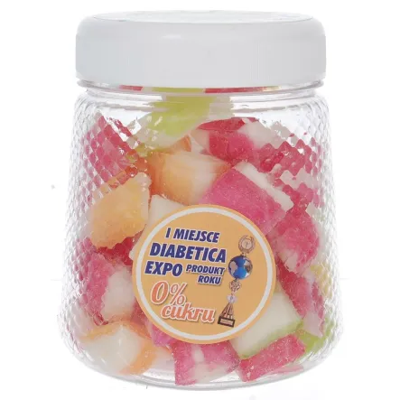 Landrynki o Smaku Owocowym Słodzone Ksylitolem 160 g - Aka