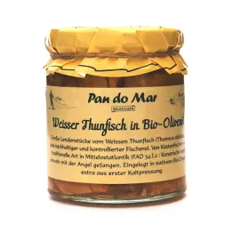 Tuńczyk Biały w Bio Oliwie z Oliwek 220 g (154 g) - Pan do Mar