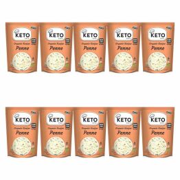 10 x Makaron Konjac Penne Bio 270 g (200 g) - Keto Chef
