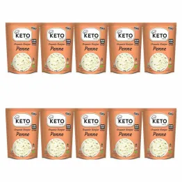 10 x Makaron Konjac Penne Bio 270 g (200 g) - Keto Chef