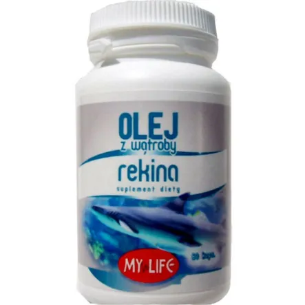 Olej Z Wątroby Rekina 60 kapsułek - Domdrob Komfar
