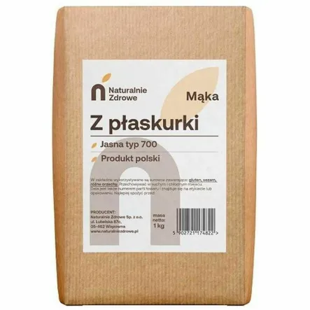 Mąka Jasna z Płaskurki Typ 700 1 kg - Naturalnie Zdrowe