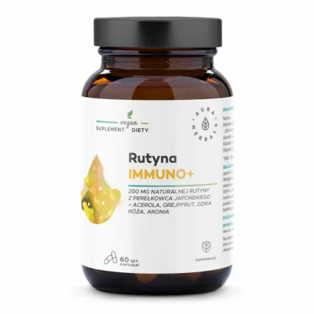 Rutyna Immuno+ 60 Kapsułek - Aura Herbals
