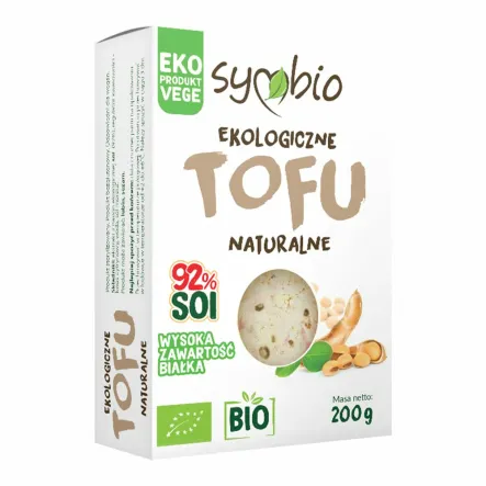 Tofu Naturalne Bio 92% Soi 200 g Symbio