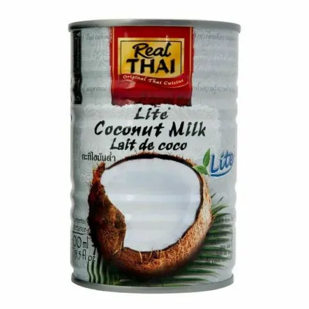 Mleczko Kokosowe Lite Puszka 400 ml - Real Thai