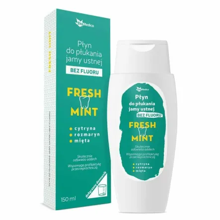 Płyn do Płukania Jamy Ustnej Bez Fluoru 150 ml - Ekamedica