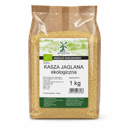 Kasza Jaglana Ekologiczna 1 kg - Młyn Kopytowa
