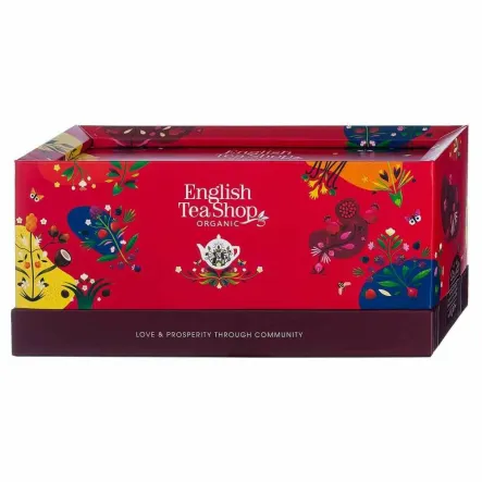 Zestaw Herbat i Herbatek Bio Everyday Favourites 5 Smaków 86 g (40 Saszetek) - English Tea Shop