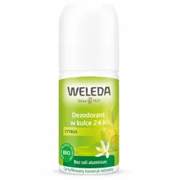 Cytrusowy Dezodorant w Kulce 24 h 50 ml - Weleda