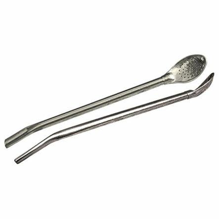 Bombilla Cuchara ze stali nierdzewnej do picia Yerba Mate