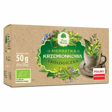 Herbatka Krzemionkowa Eko 25 x 2 g - Dary Natury