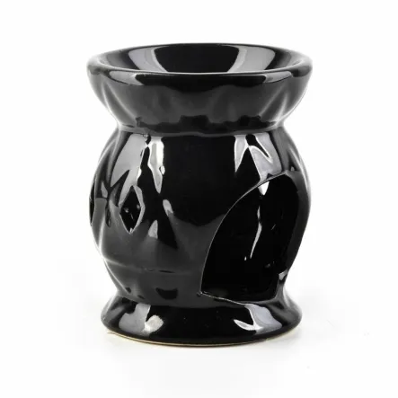 Kominek na Olejek Zapachowy Czarny 34-7271 - Mondex