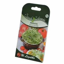 Kiełkownica Mała+ Nasiona na Kiełki Rzeżucha 30 g - Legutko