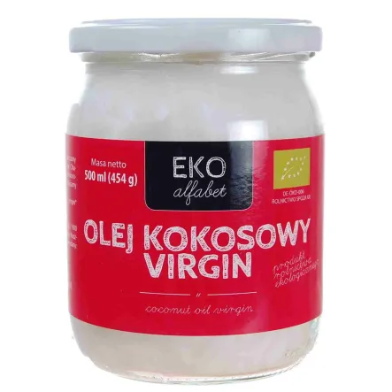 Olej Kokosowy Virgin Bio 500 ml - Eko Alfabet