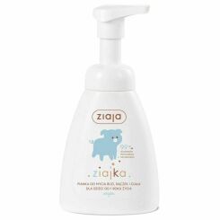 Pianka do Mycia Buzi, Rączek i Ciała 250 ml - Ziajka