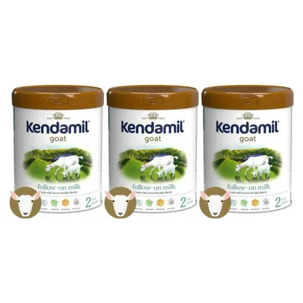 3 x Mleko Kozie Następne 2 800 g - Kendamil