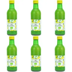 6 x Sok z Cytryn NFC Bio 250 ml - Bio Planet - Sok z Cytryny Eko