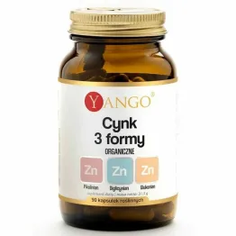 Cynk 3 Formy 90 Kapsułek - Yango