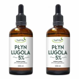2 x Płyn Lugola 5% 100 ml - Natvita 