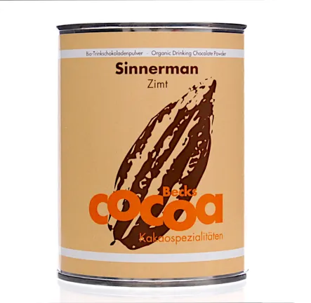 Czekolada do Picia Cynamonowa  Bezglutenowa Bio 250 g - Becks Cocoa