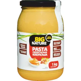 Pasta Orzechowa Kremowa 1 kg - Big Nature