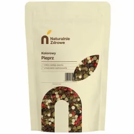 Pieprz Kolorowy Ziarno 100 g - Naturalnie Zdrowe