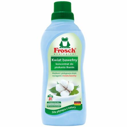 Koncentrat do Płukania Tkanin Kwiat Bawełny 750 ml - Frosch