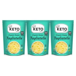 3 x  Makaron Keto (Konjac Typu Noodle Tagliatelle) Bio 270 g (200 g)  - Keto Chef