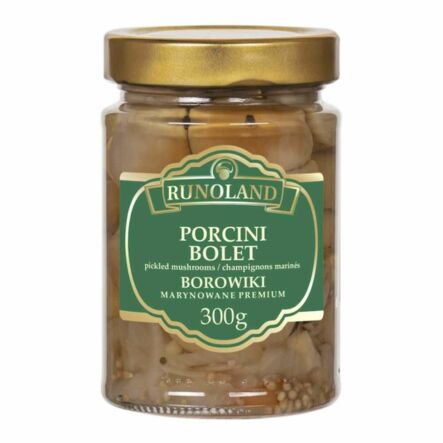 Borowik Marynowany PREMIUM 300 g (180 g) - Runoland 