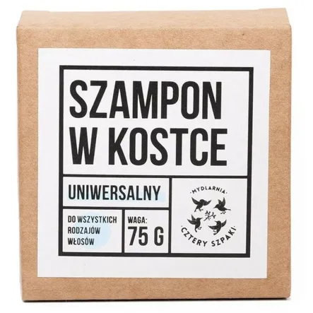 Szampon do Włosów w Kostce 75 g - 4 Szpaki