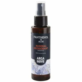 Dezodorant Mineralny Bezzapachowy Ałun Panthenol Aloes Spray 100 ml - Arganove
