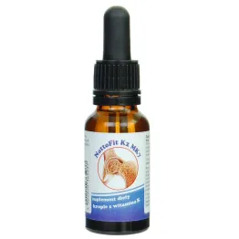 Witamina K2 MK7 Krople NattoFit 20 ml Niebieska - Proved