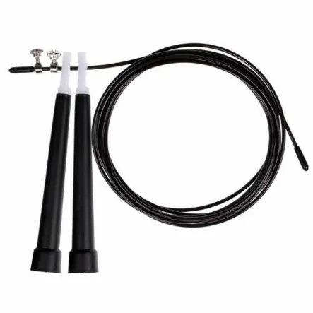 Skakanka Crossfit 3m Black - MP Sport