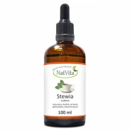 Stewia w Płynie 100 ml - Natvita