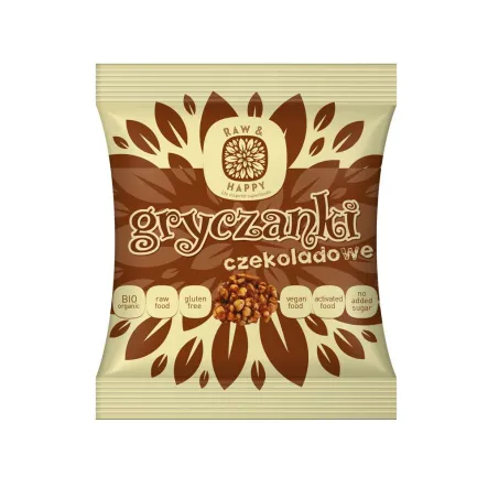 Gryczanki Czekoladowe Raw Bio 40 G - Raw_Happy