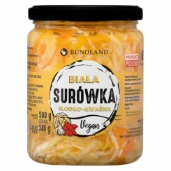 Biała Surówka Słodko - Kwaśna 500 g (340 g) - Runoland