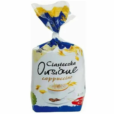 Ciasteczka Owsiane o Smaku Cappuccino Bez Dodatku Cukru 150 g - ANIA